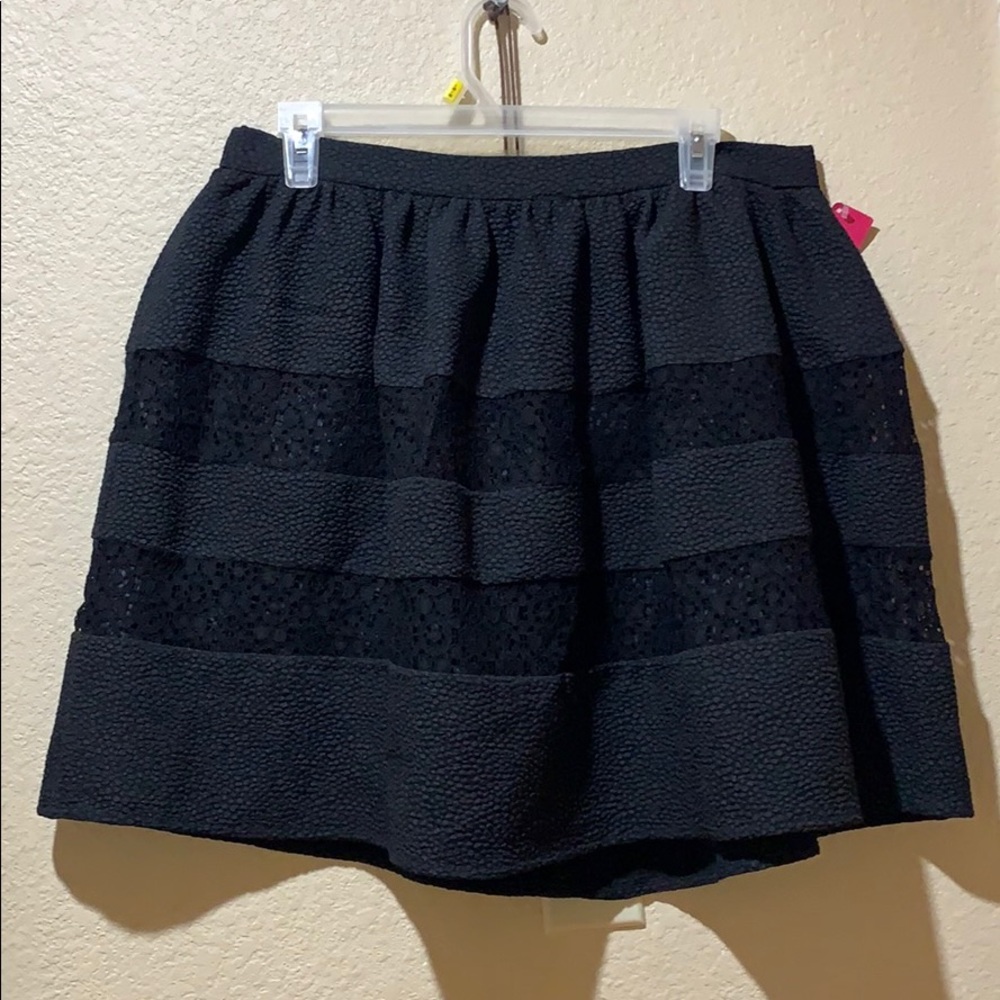 NWT Black Pucker Skirt from Target